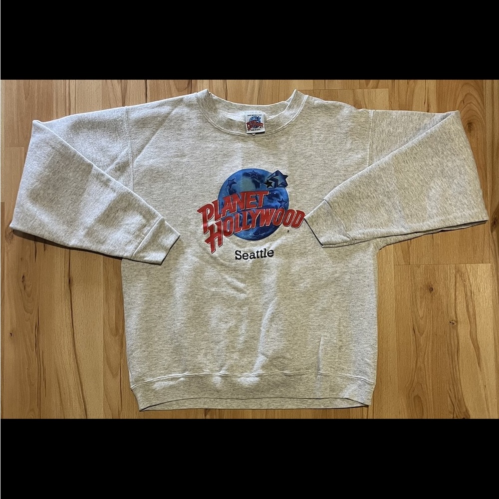 Vintage Planet Hollywood Seattle Crewneck